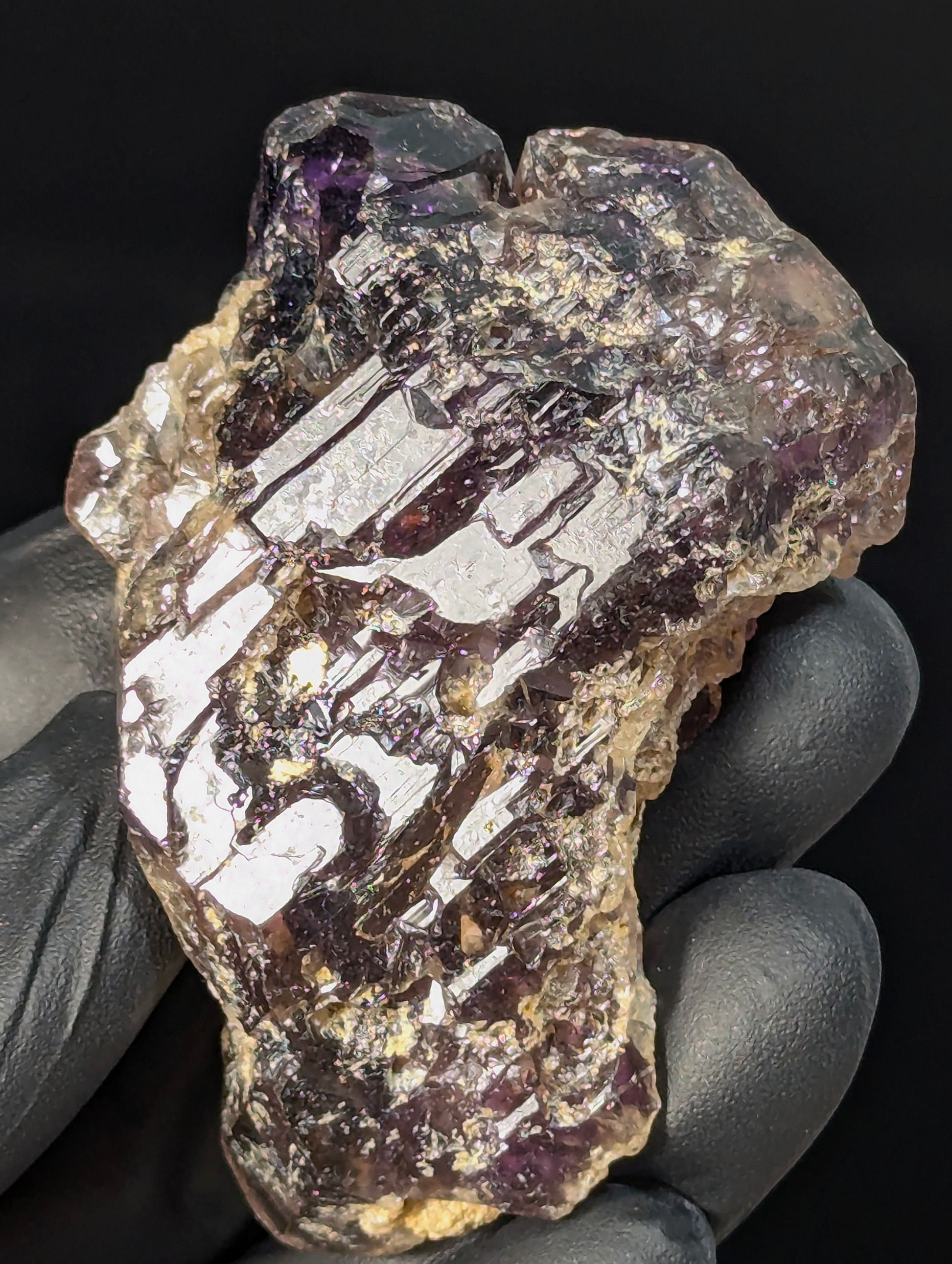 96 g - Ametista Fumè Elestiale – Chiredzi, Zimbabwe