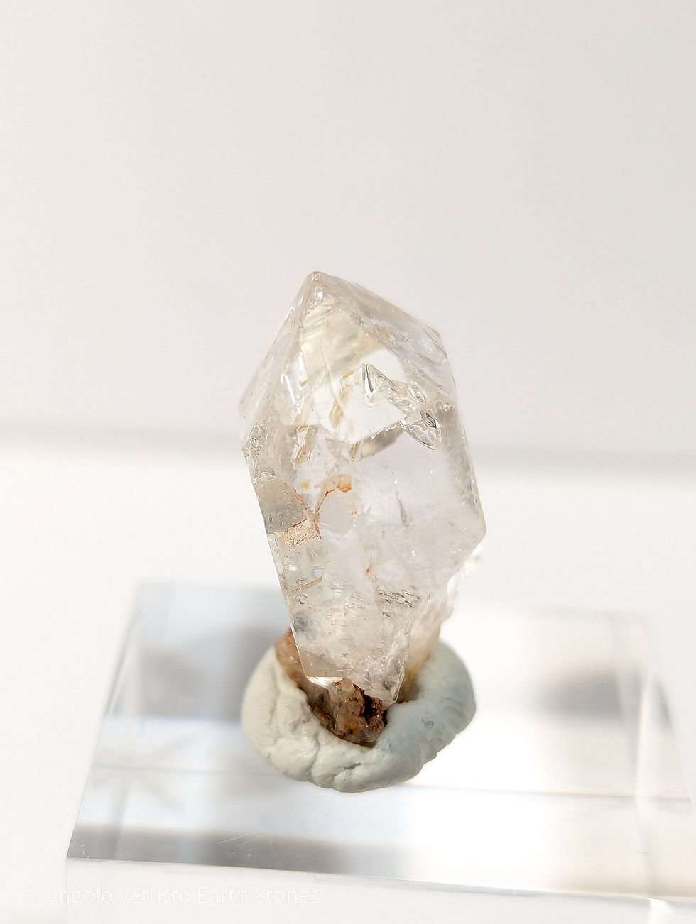Miniatura: Quarzo Petrolio di Skardu, Pakistan – 6.42 g – Fluorescente UV – Pezzo unico