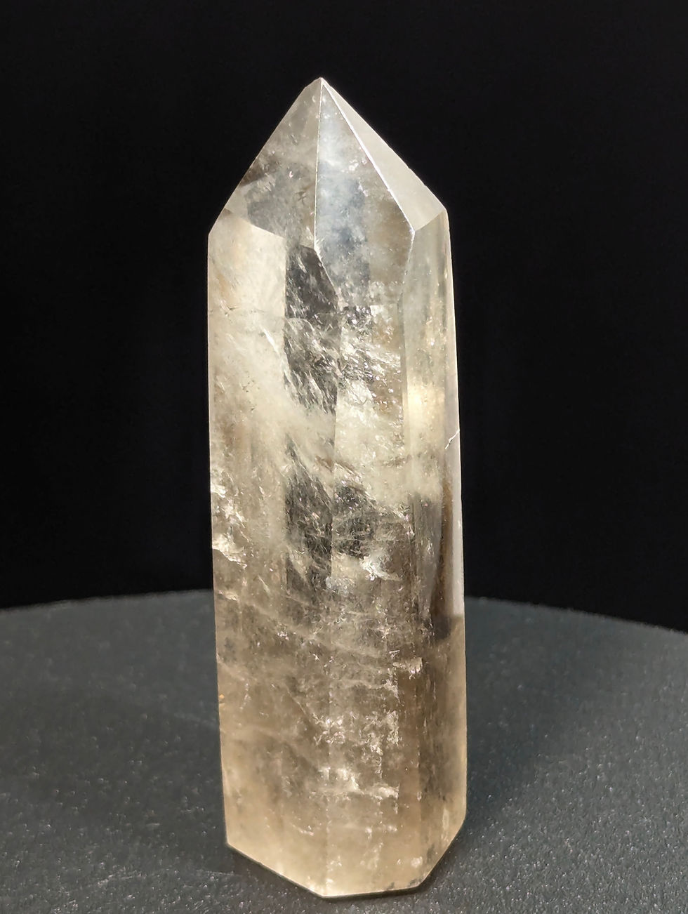 Miniatura: Torre Quarzo fumé lucidato – 35 g – Ambatofinandrahana, Madagascar