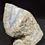 Miniatura: Agata Blue Lace grezza con Quarzo cristallizzato - 144 g - South Africa