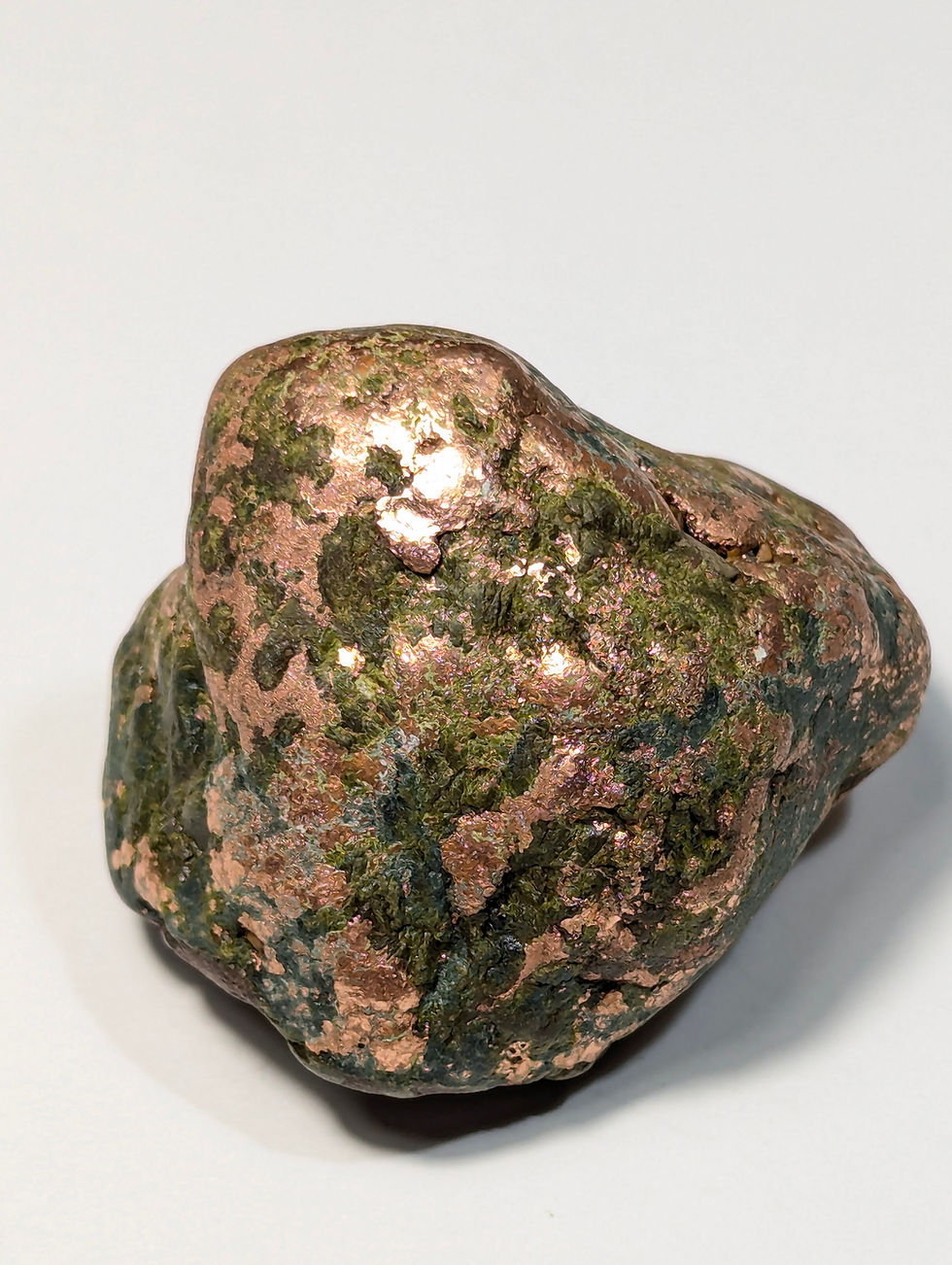 Rame Nativo Naturale - campione alluvionale - Keweenaw County, Michigan, USA