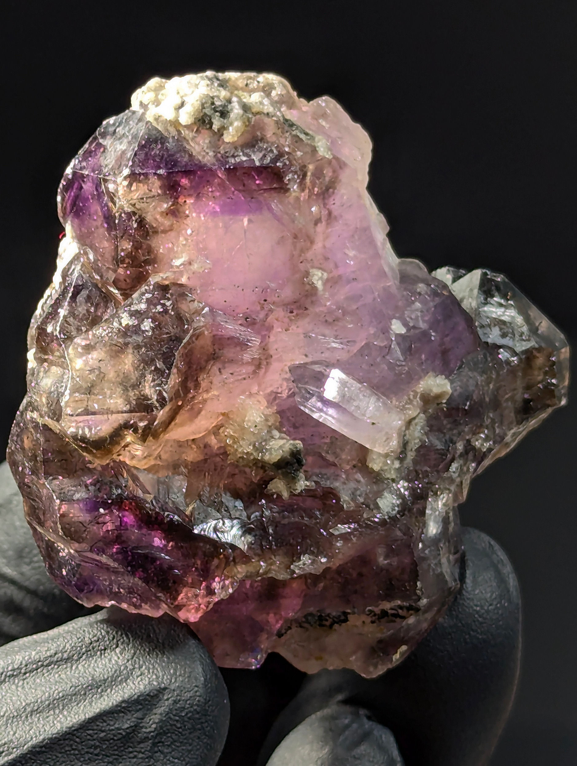 77 g - Ametista Fumè Elestiale – Chiredzi, Zimbabwe