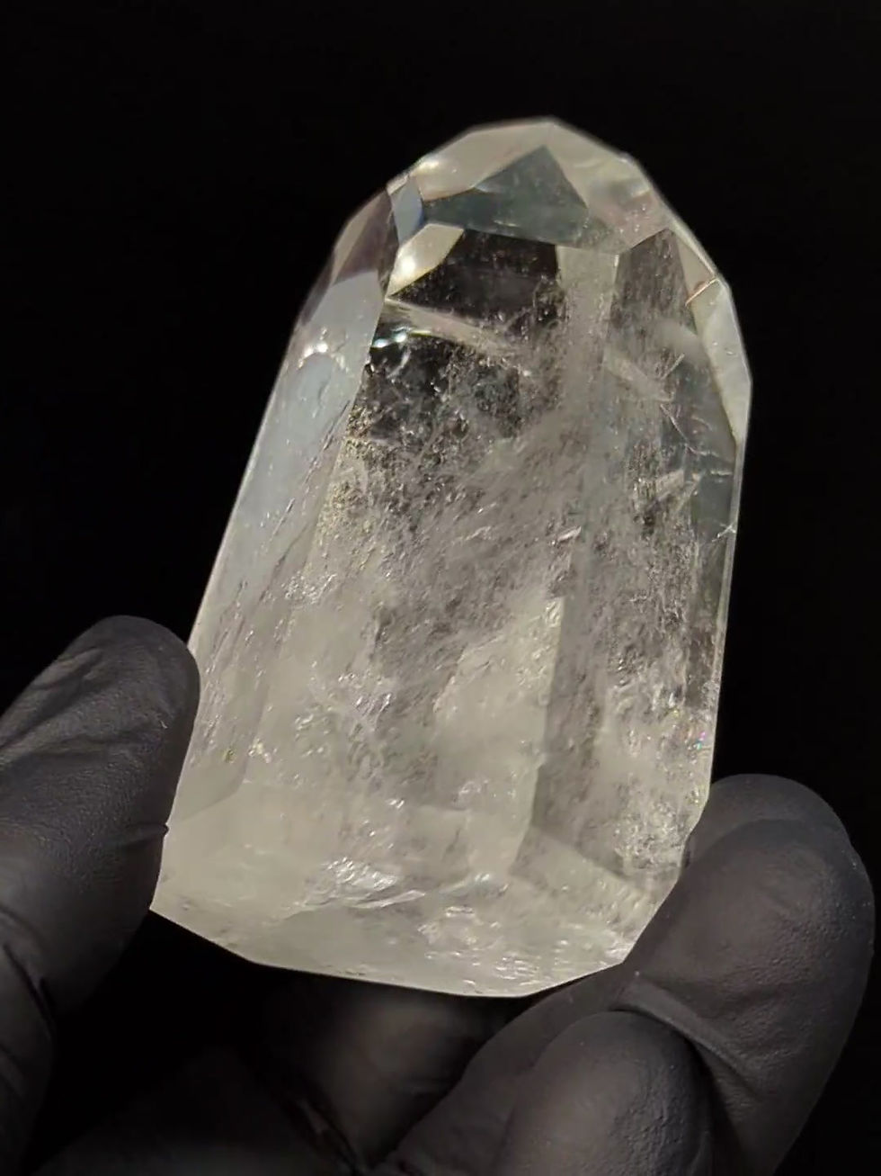 Thumbnail: Torre a punta lucidata di quarzo naturale – 223 g – Brasile