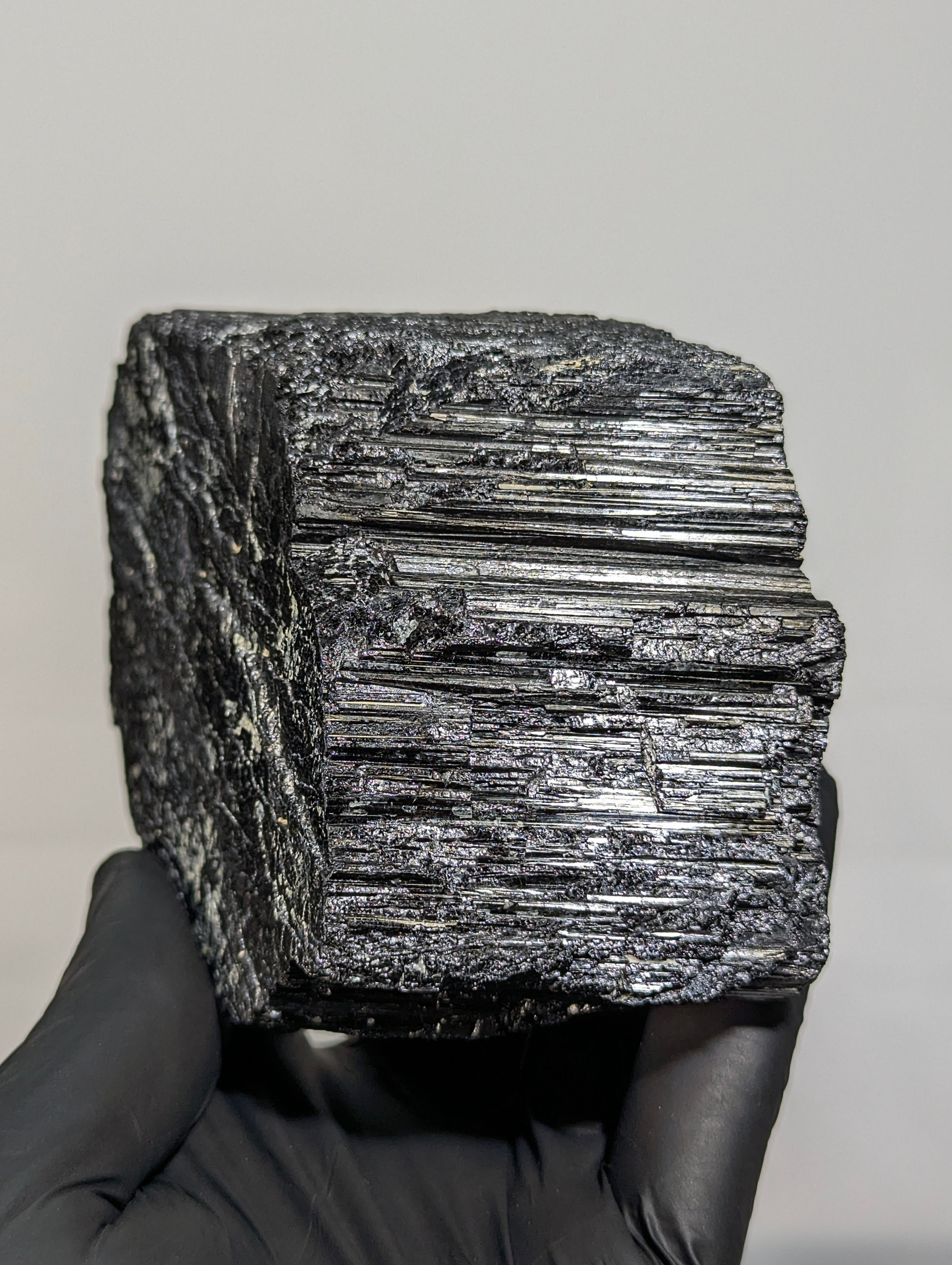 Tormalina Nera Naturale (Schorl) – Minas Gerais, Brasile 1000 g - 13 cm