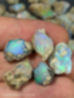 Opali Nobili Etiopi di Welo Naturali – Grezzi 8-18 ct – Qualità mista A-AAA