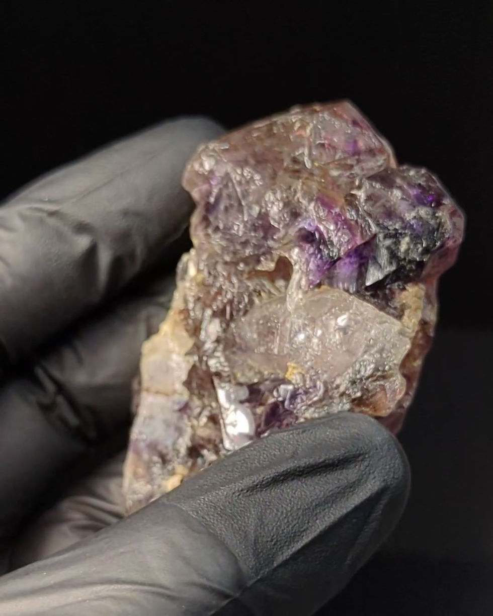 Miniatura: 96 g - Ametista Fumè Elestiale – Chiredzi, Zimbabwe