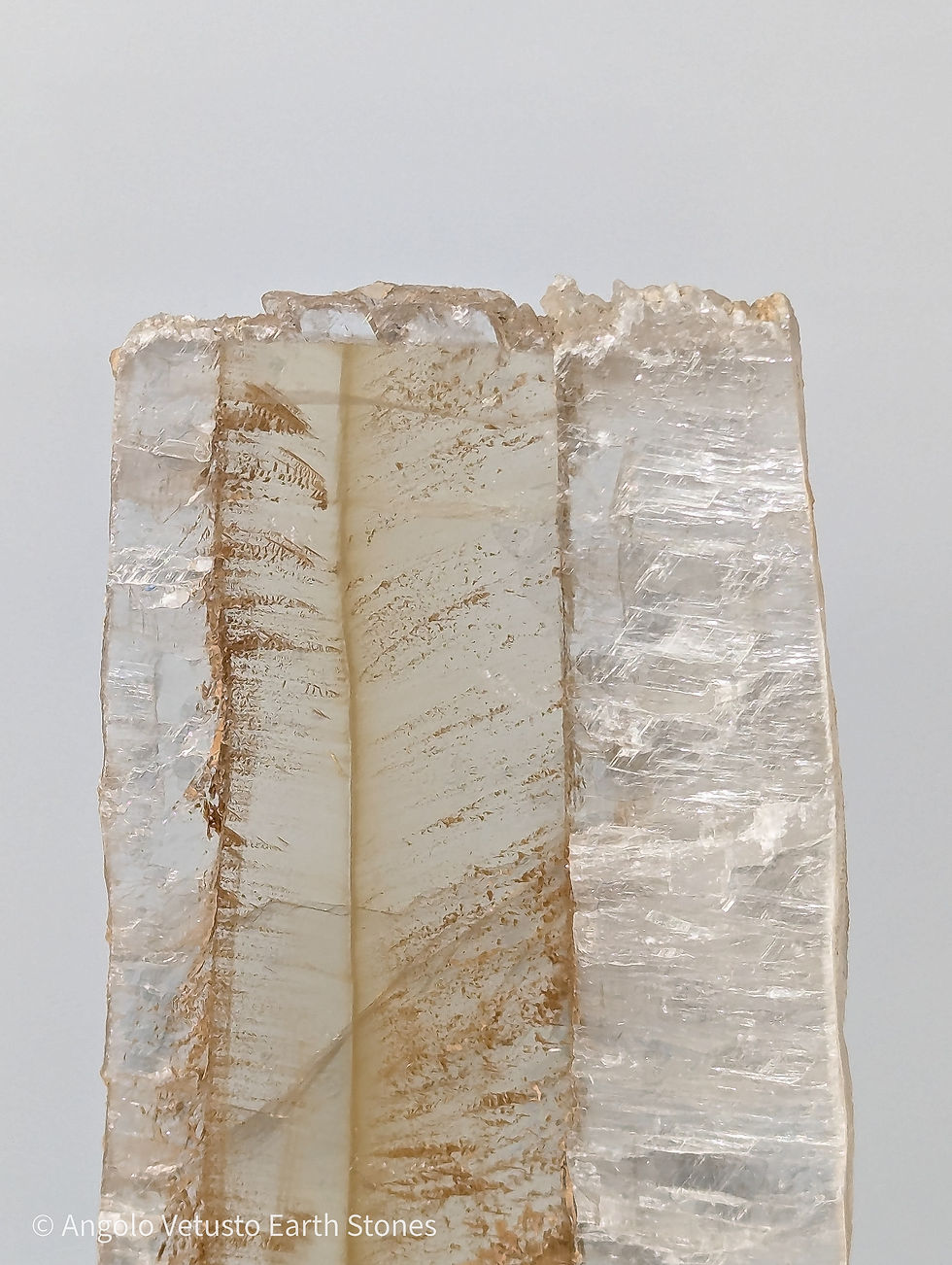 Thumbnail: Selenite Miele Naturale 16 cm x 165 g – Teruel, Aragona, Spagna
