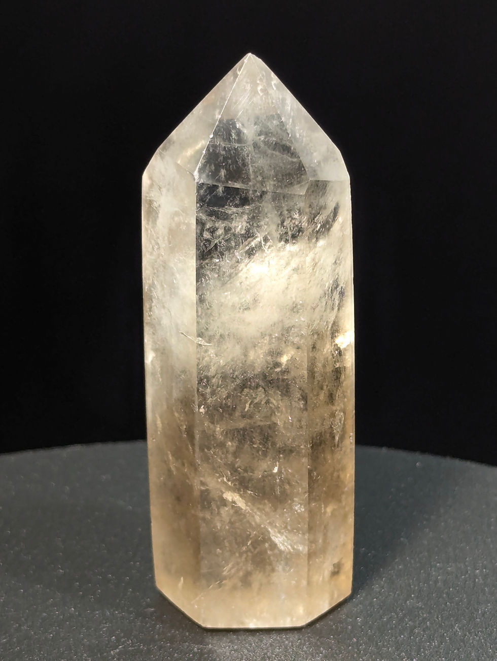 Miniatura: Torre Quarzo fumé lucidato – 35 g – Ambatofinandrahana, Madagascar