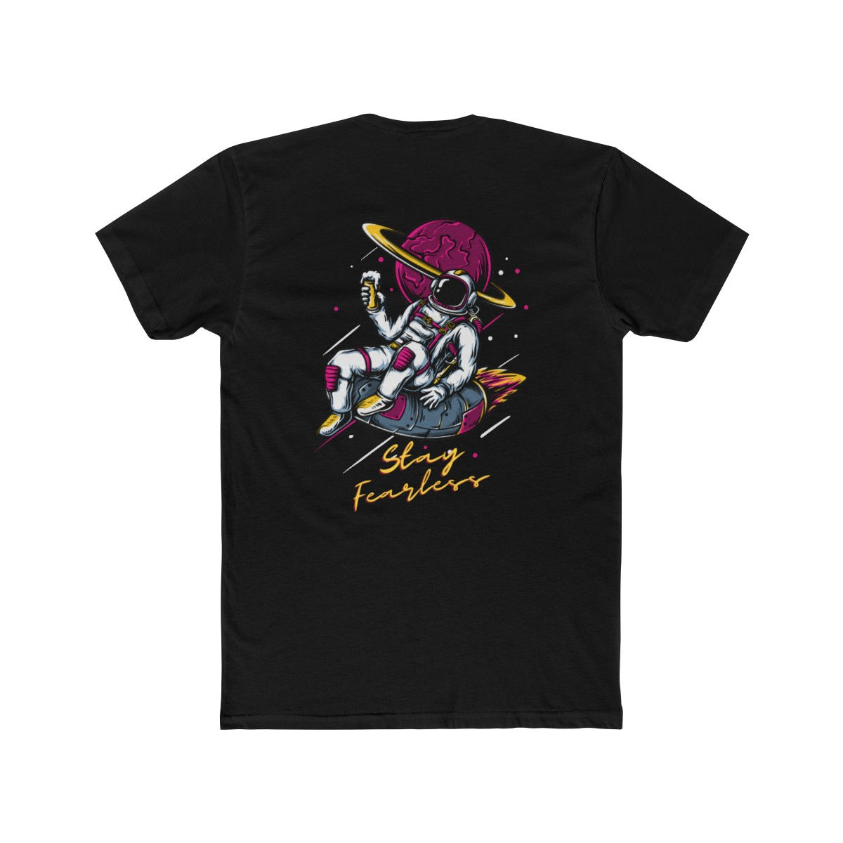Stay fearless Space tee 