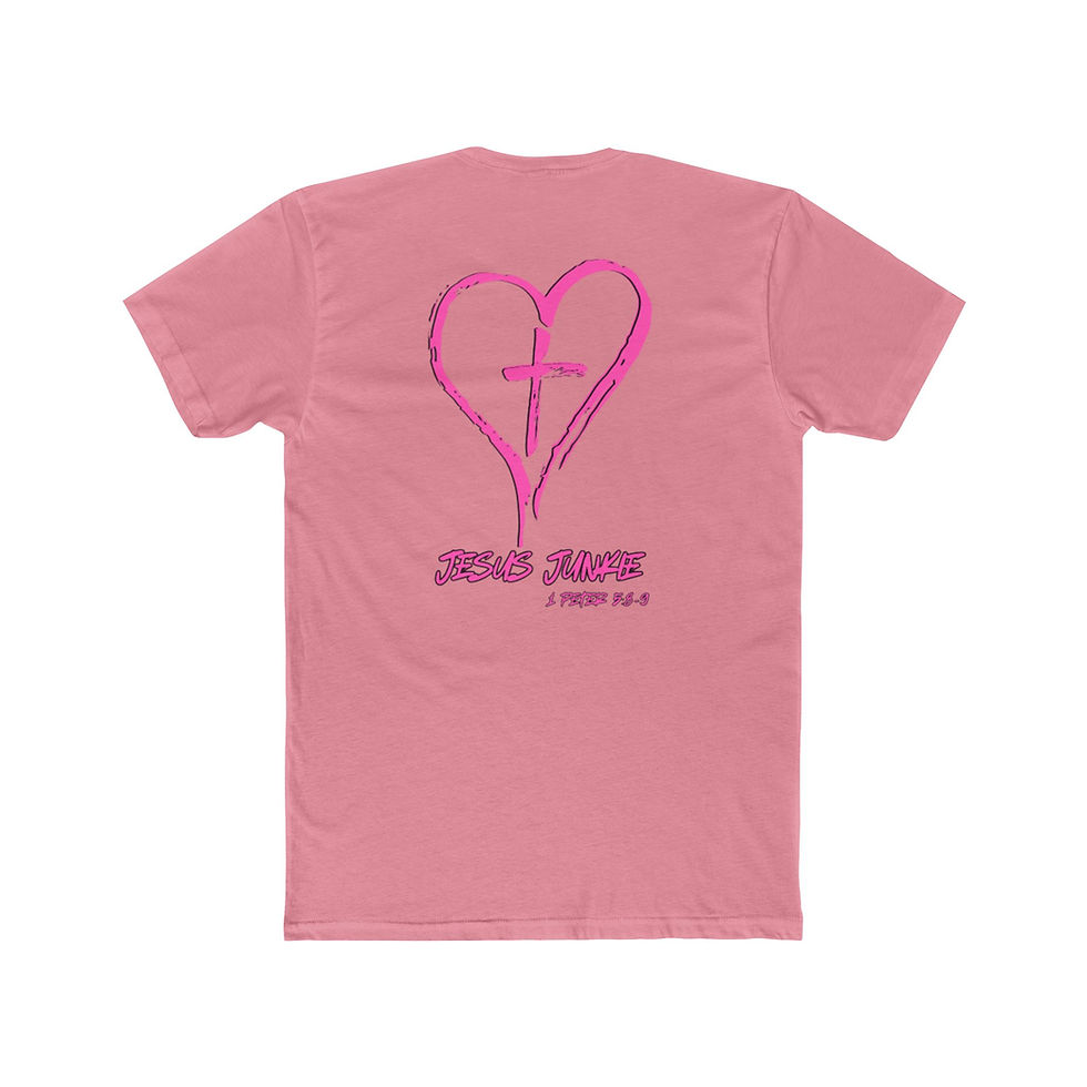 Thumbnail: Jesus Junkie (Pink&White)
