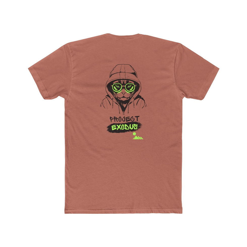 Thumbnail: Hacker Cat Tee Neon Collection
