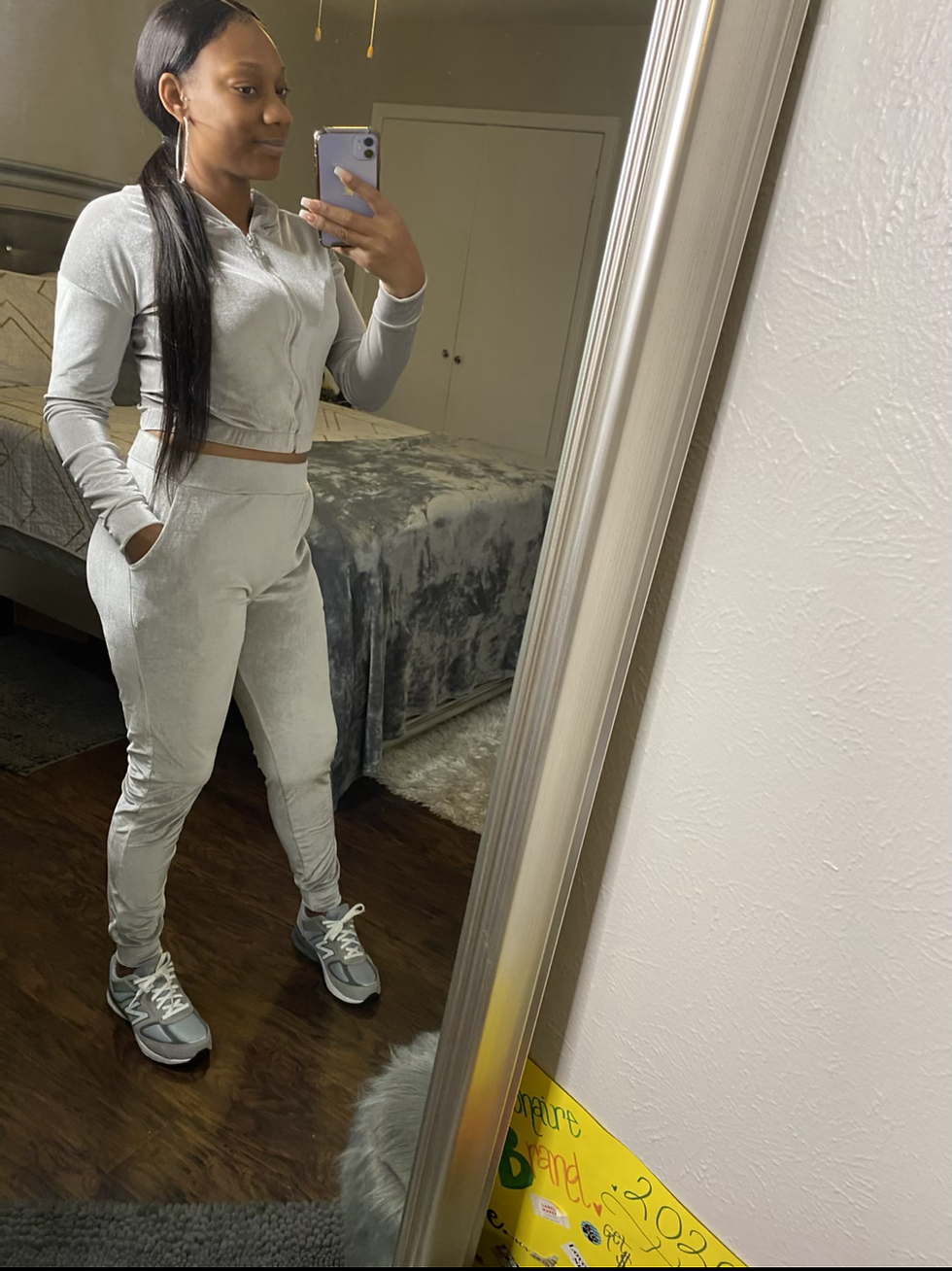 Thumbnail: Velour Hoodie Set