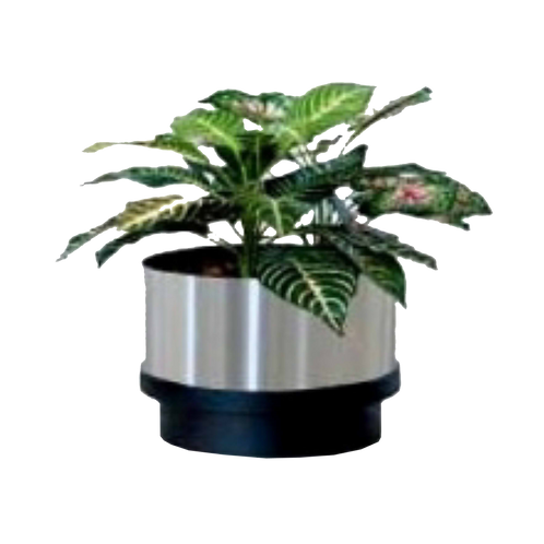 Jardinera 23.5 Acero Inoxidable 23x15