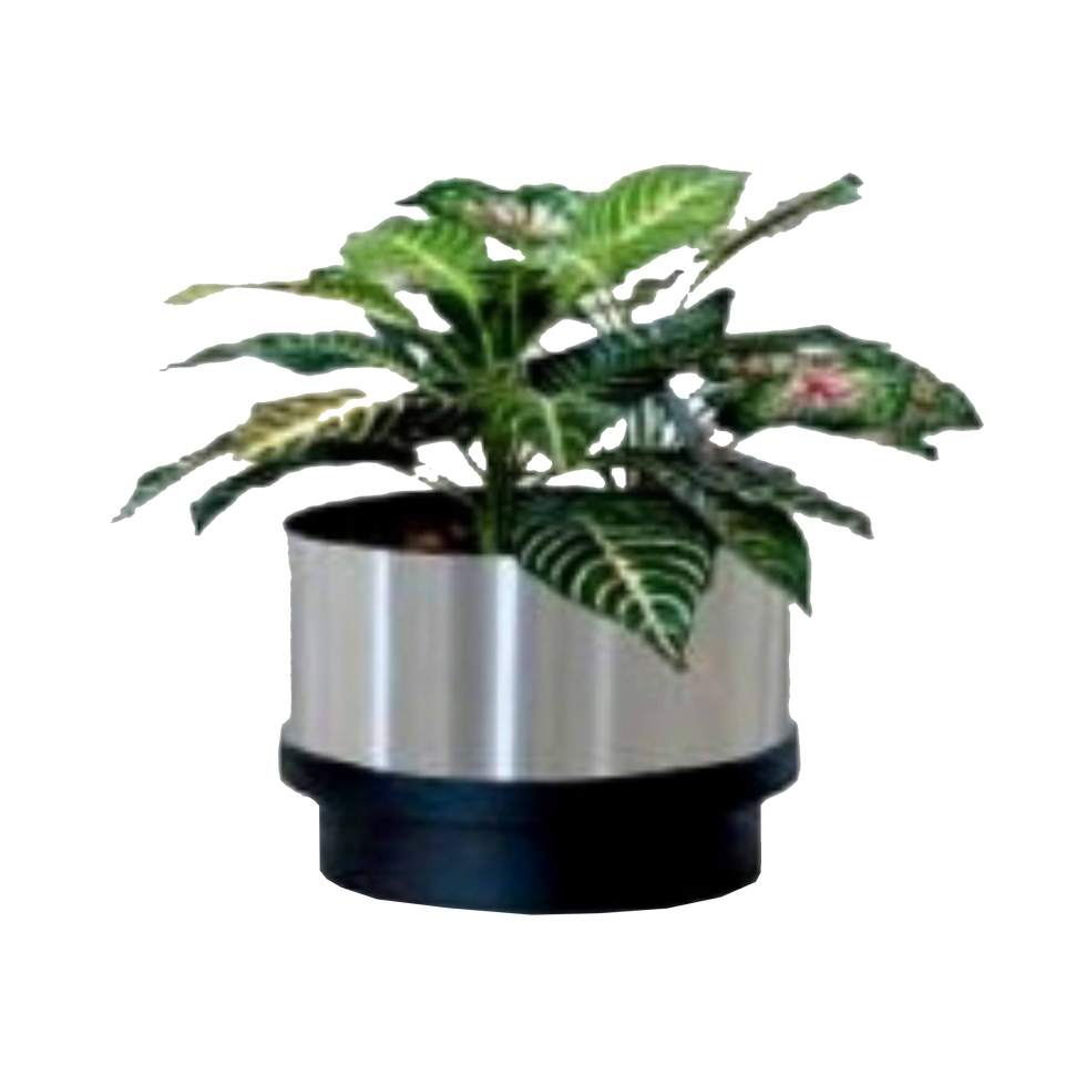 Jardinera 23.5 Acero Inoxidable 23x15
