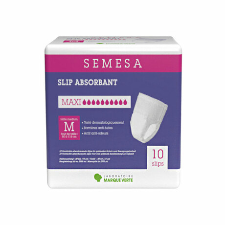 SEMESA Slips absorbants MAXI (10G) T2 Sach/10