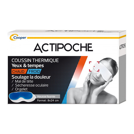 ACTIPOCHE MASQ YEUX-TEMPES 8X24CM