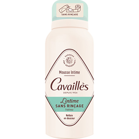 CAVAILLES Mousse intime sans rinçage fraîcheur Fl/100ml