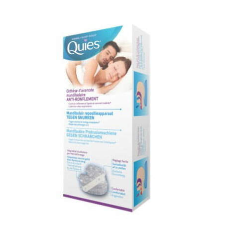 QUIES Gouttière buccal pour mémoire Unité