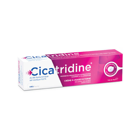 CICATRIDINE Cr Ac hyalu T/30g