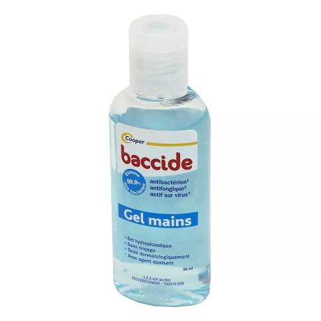 BACCIDE Gel main désinf ss rinç Fl/30ml