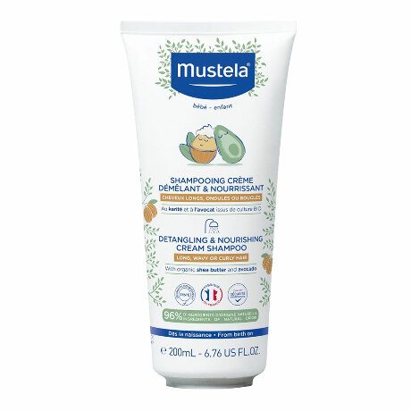 MUSTELA BB ENF Shampoing nourrissant et démêlant 200ml