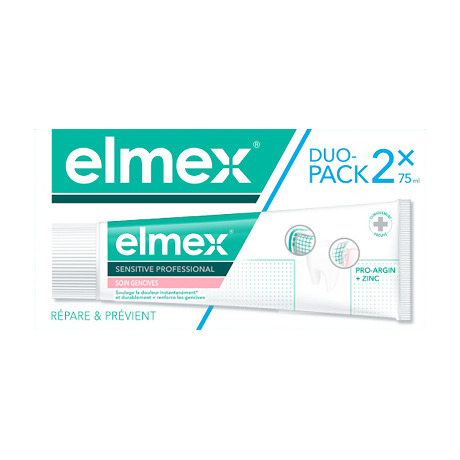 ELMEX SENSITIVE PROFESS Pâte dtf genc 2/75ml