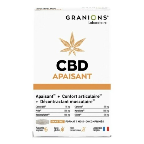 GRANIONS CBD Cpr apais muscle articul B/30