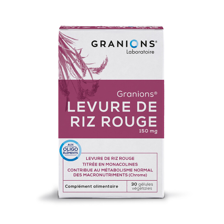 GRANIONS E LEVURE DE RIZ ROUGE Gél B/30