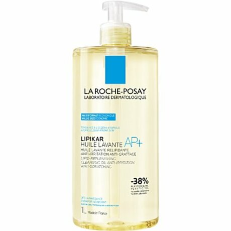 *LIPIKAR AP + LA ROCHE POSAY Huile de douche lavante Fl pompe/1l