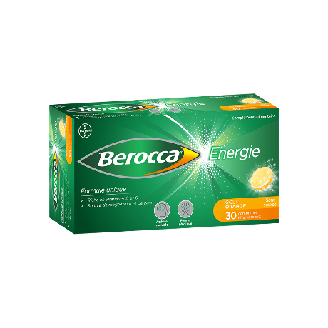 BEROCCA ENERGIE EFFERV Cpr eff orange B/30
