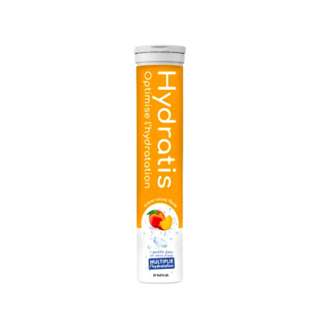 HYDRATIS Past effervescente pêche T/20