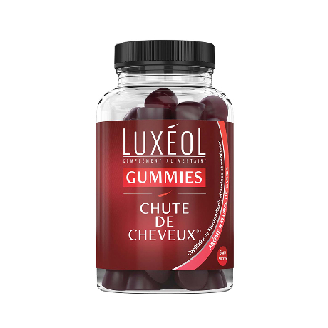 LUXEOL GUMMIES CHUTE DE CHEVEUX Gomme Pot/60