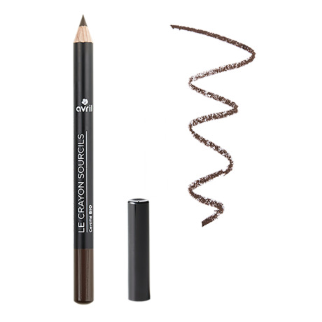 AVRIL Crayon sourcils bio brun 3g