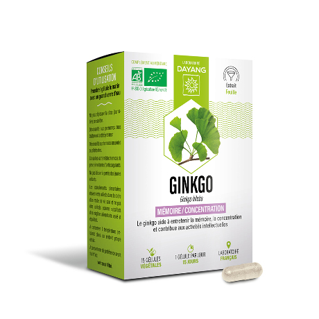 DAYANG Gingko biloba Bio Gél B/15
