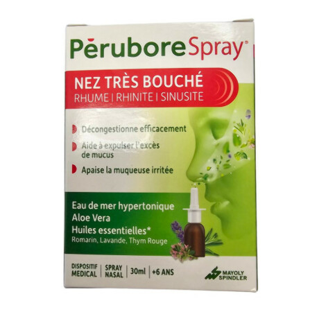 PERUBORE Spray nasal nez très bouché Fl/30ml