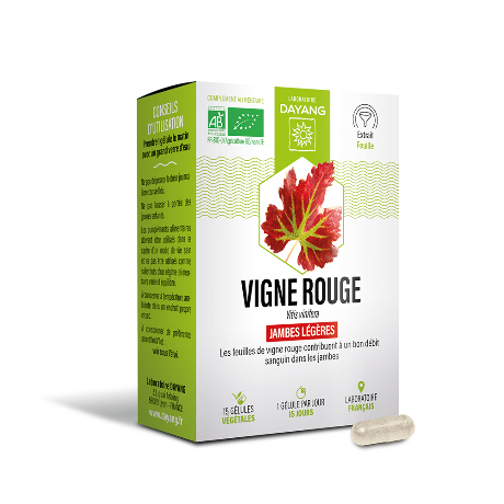 DAYANG Vigne rouge Bio Gél B/15