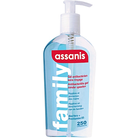 ASSANIS FAMILY Gel antibactér main Fl/250ml