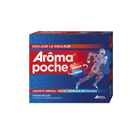 AROMA POCHE Pack réutilis chaud froid 11x28cm