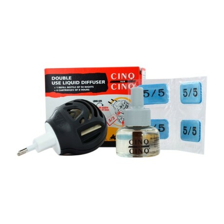 CINQ SUR CINQ Diffuseur électrique double usage antimoustique