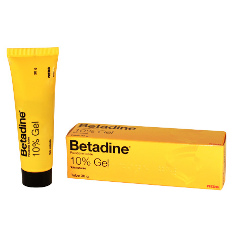 BETADINE 10 % Gel appl cut T/30g