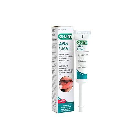 A. GUM AFTACLEAR Gel aphtes lés bucc T/10ml