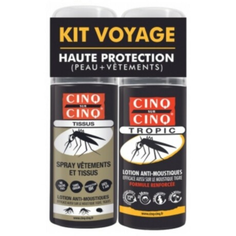 CINQ SUR CINQ Kit voyage haute protection
