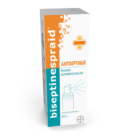 BISEPTINESPRAID S appl cut Fl pulv/50ml