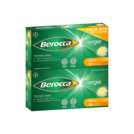 BEROCCA ENERGIE EFFERV Cpr eff orange B/60