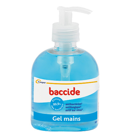 BACCIDE Gel main désinf ss rinç Fl ppe/300ml