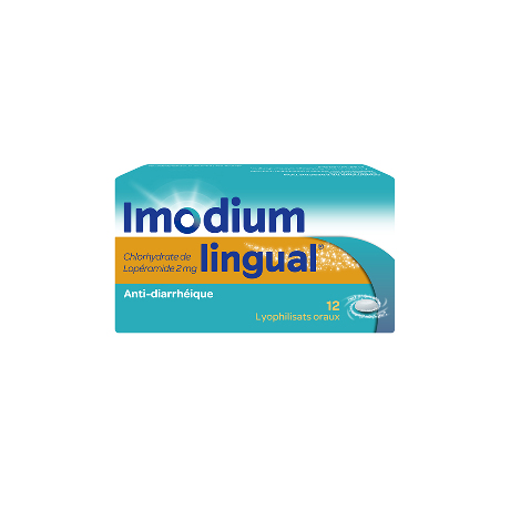 IMODIUMLINGUAL 2 mg Lyophilisat oral Plq/12