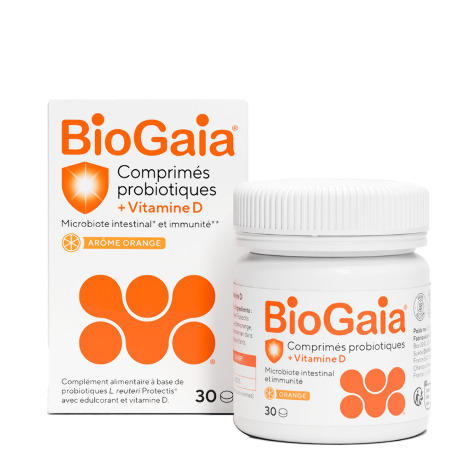 BIOGAIA PROBIO Cpr à croquer orange B/30