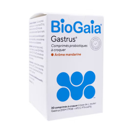BioGaia comprimés à croquer Gastrus Bte/30
