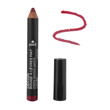 AVRIL Cray rge lèv mat bio grenadine 2g