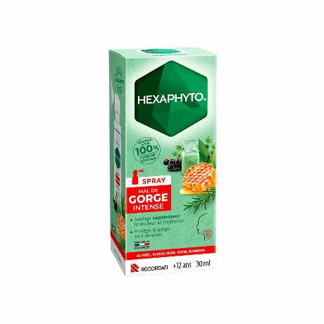 HEXAPHYTO Spray mal de gorge intense Fl/30ml
